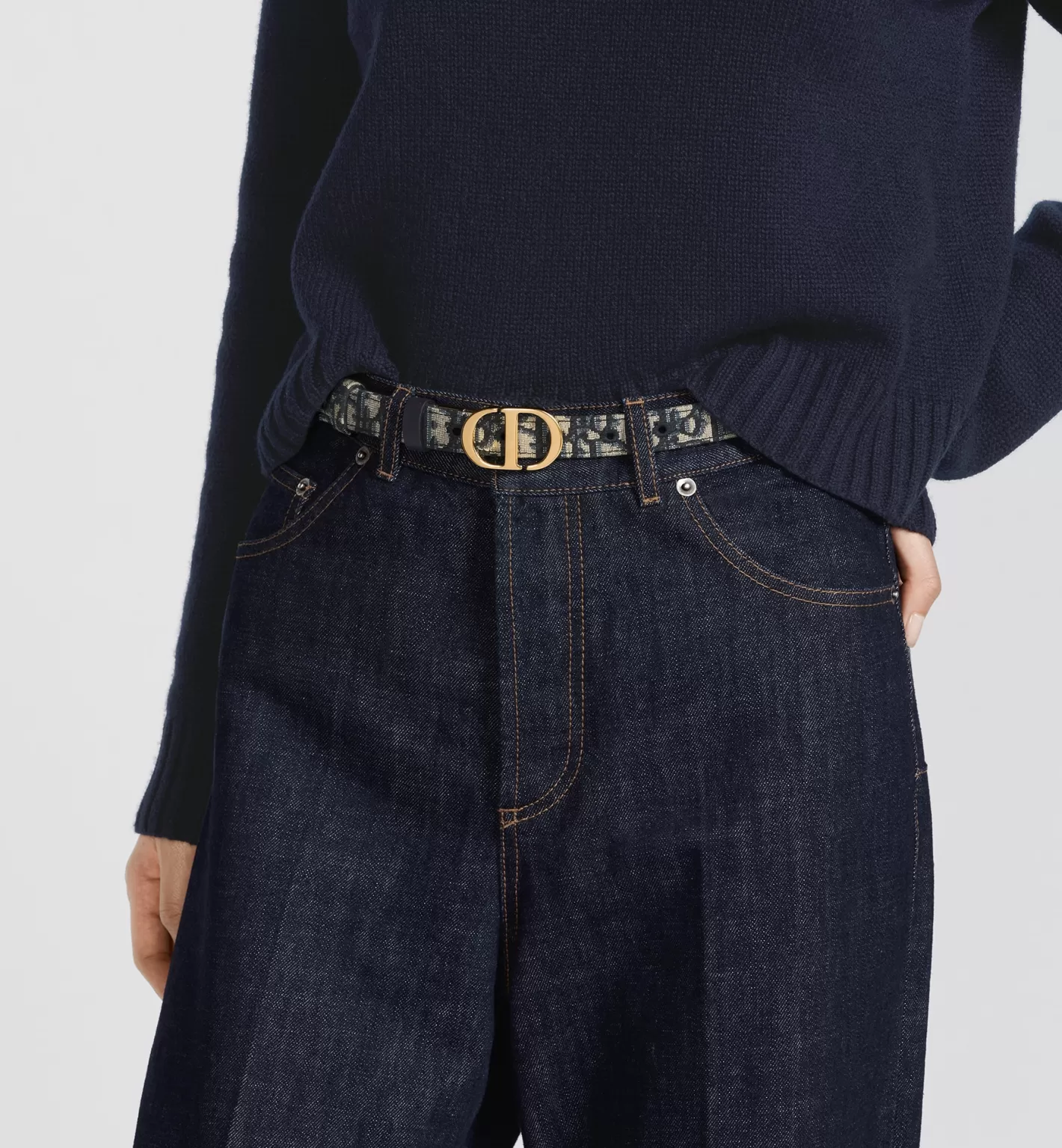 DIOR 30 Montaigne Reversible Belt Flash Sale