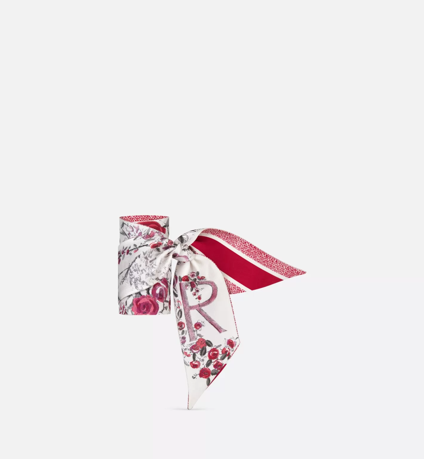 DIOR Abc R Rose - Romantique Mitzah Scarf Hot