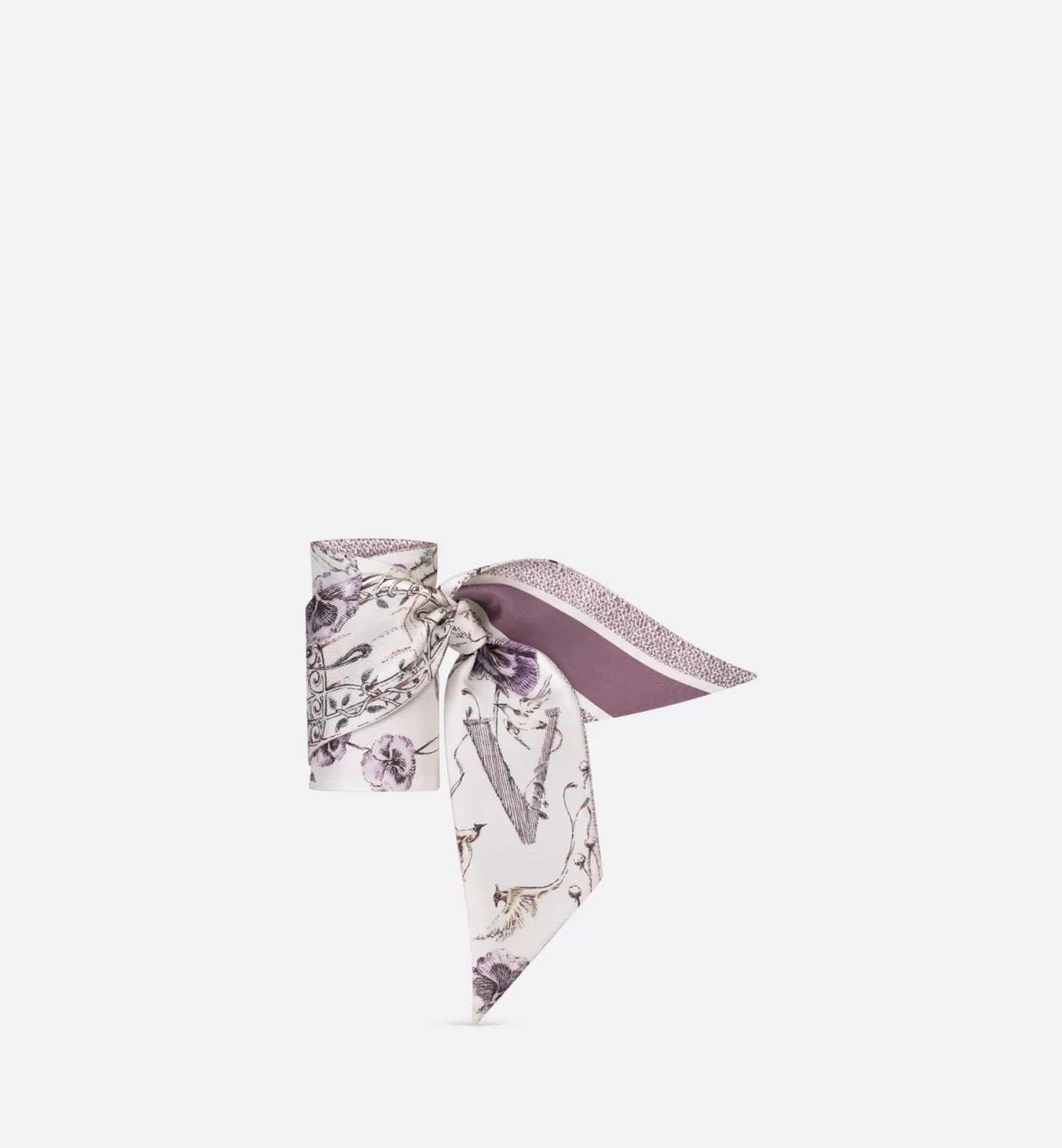 DIOR Abc V Violette - Voler Mitzah Scarf Fashion