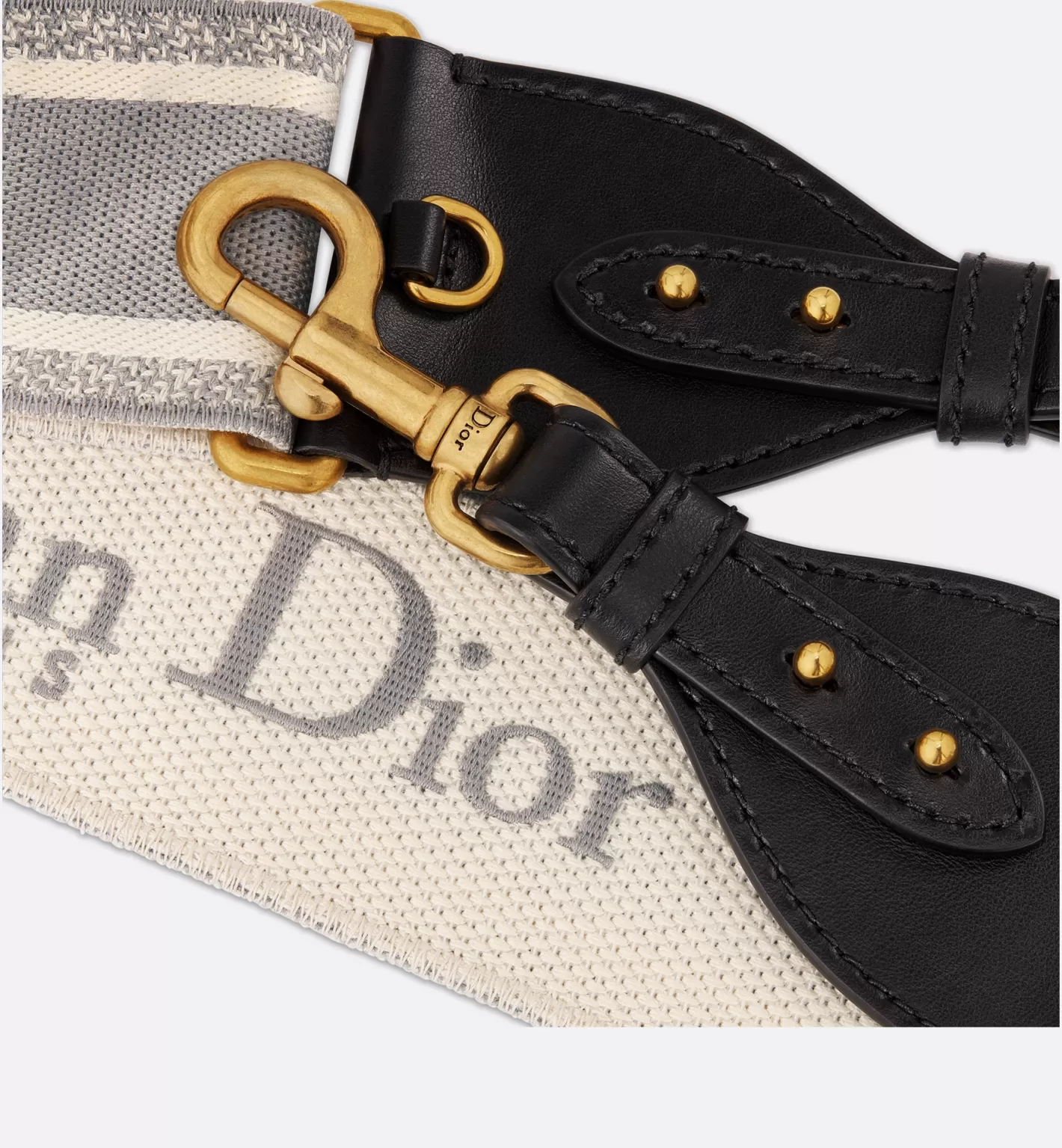 DIOR Adjustable Shoulder Strap With Ring New