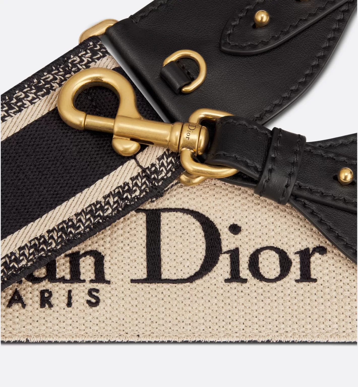 DIOR Adjustable Shoulder Strap With Ring Outlet