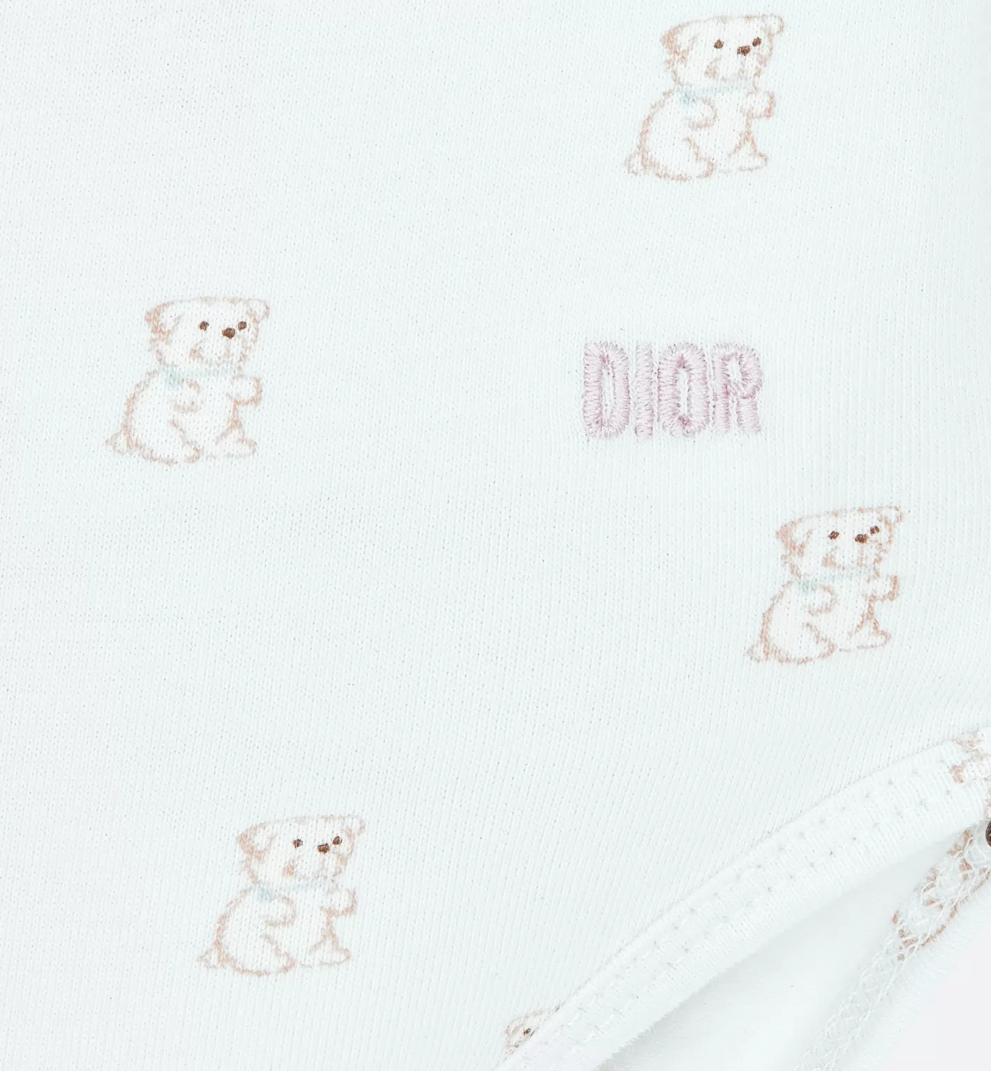 DIOR Baby Bobby Long-Sleeved Onesie Outlet