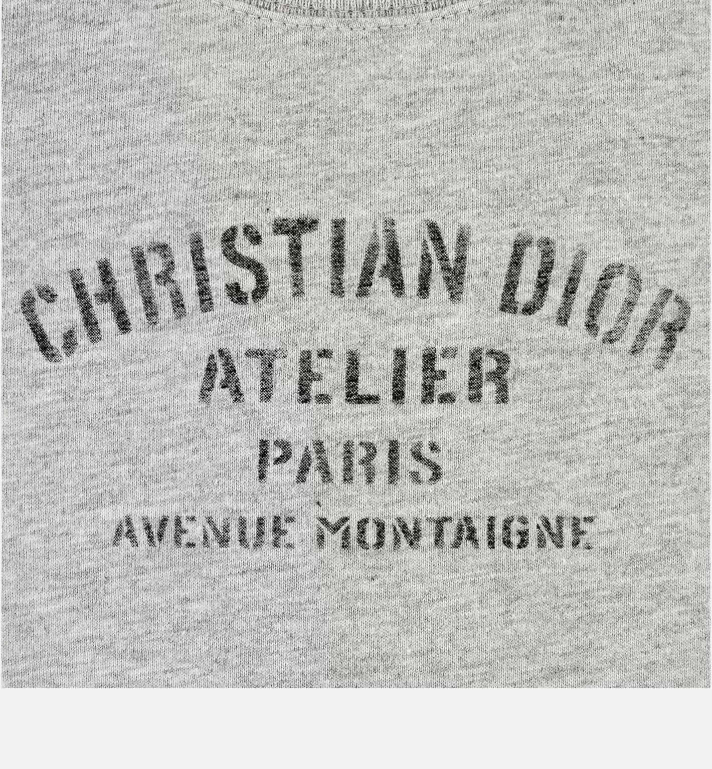 DIOR Baby 'Christian Atelier' T-Shirt Cheap