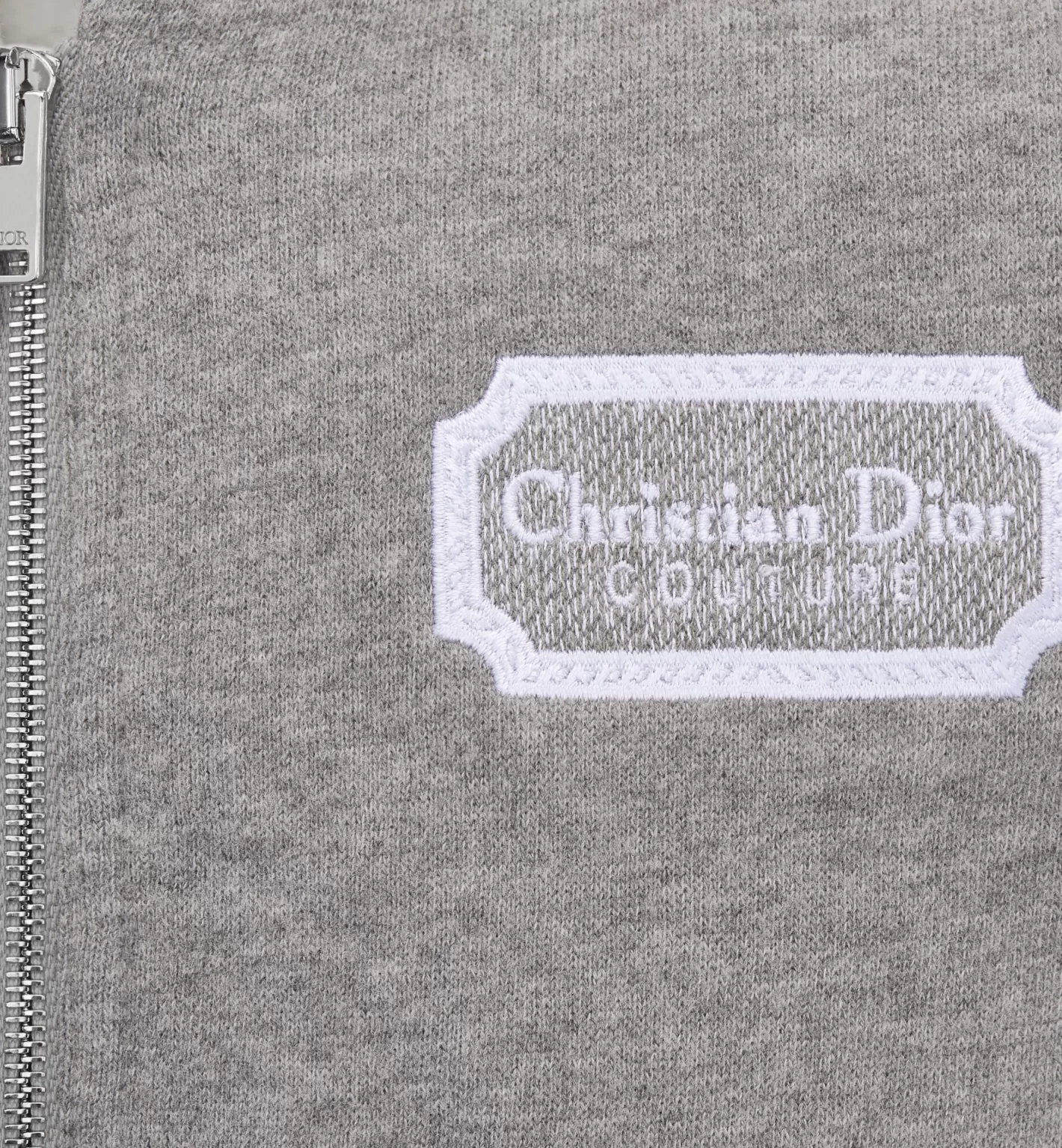 DIOR Baby Christian Couture Zipped Hooded Sweatshirt Flash Sale