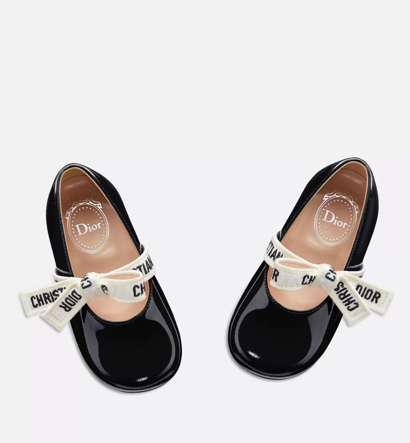 DIOR Baby Miss B Ballet Flat New