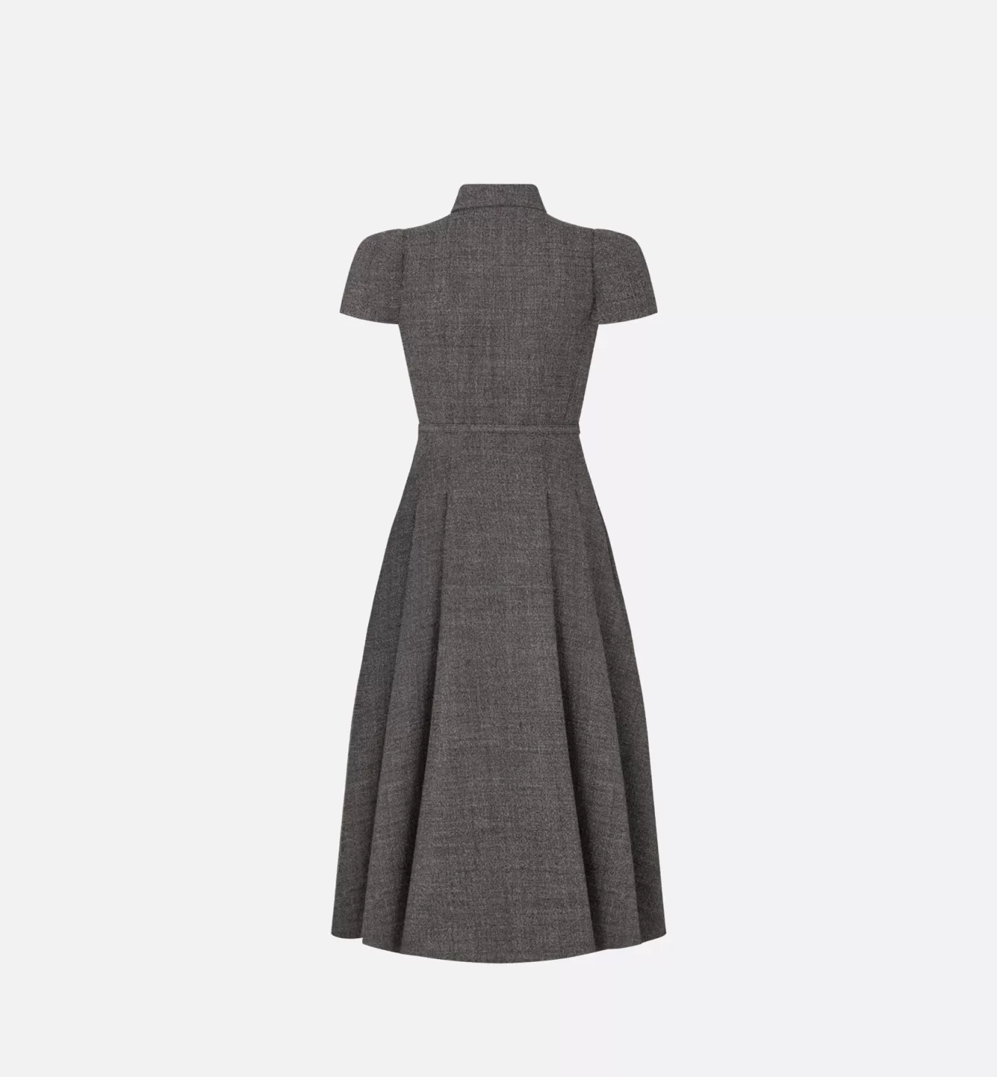 DIOR Belted Mid-Length Dress Best Sale