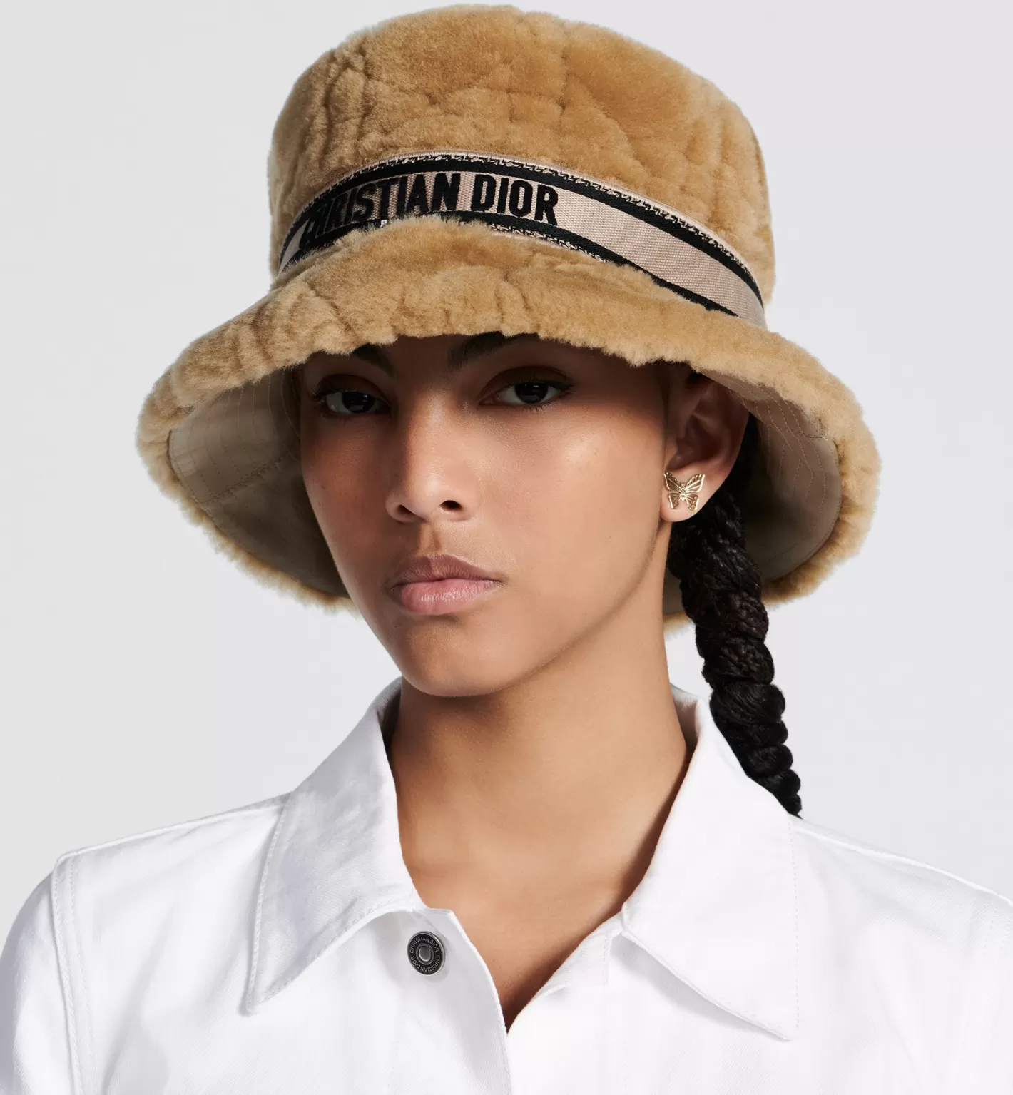 DIOR D-Bobby Cannage Small Brim Bucket Hat Best