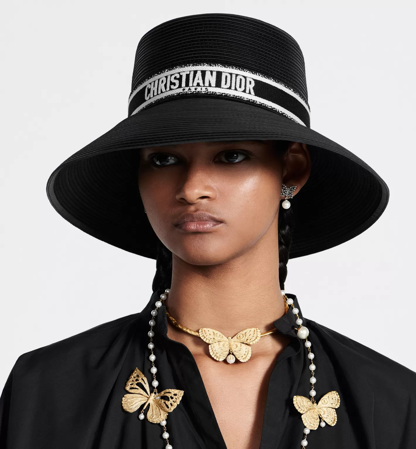 DIOR D-Bobby Large Brim Hat Shop