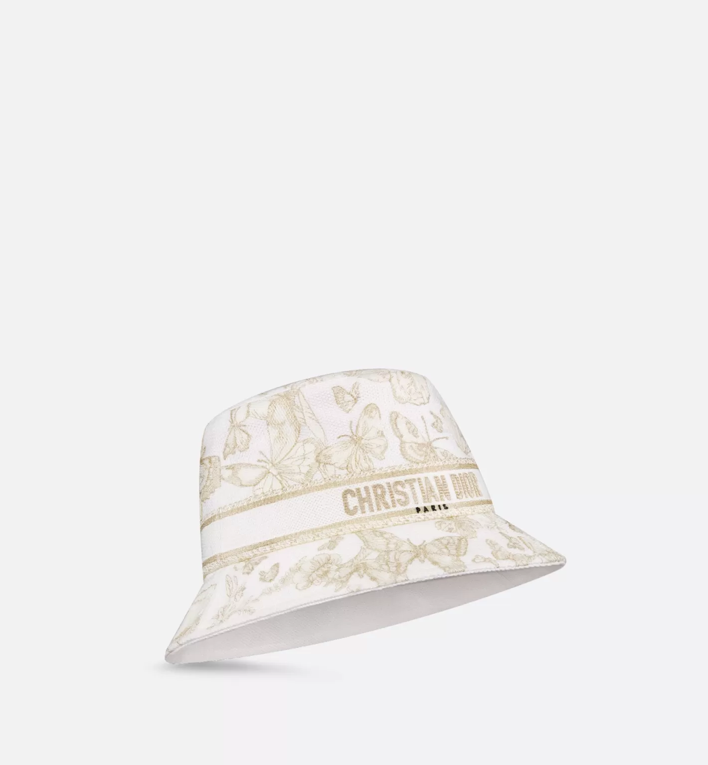 DIOR D-Bobby Toile De Jouy Mexico Small Brim Bucket Hat Cheap