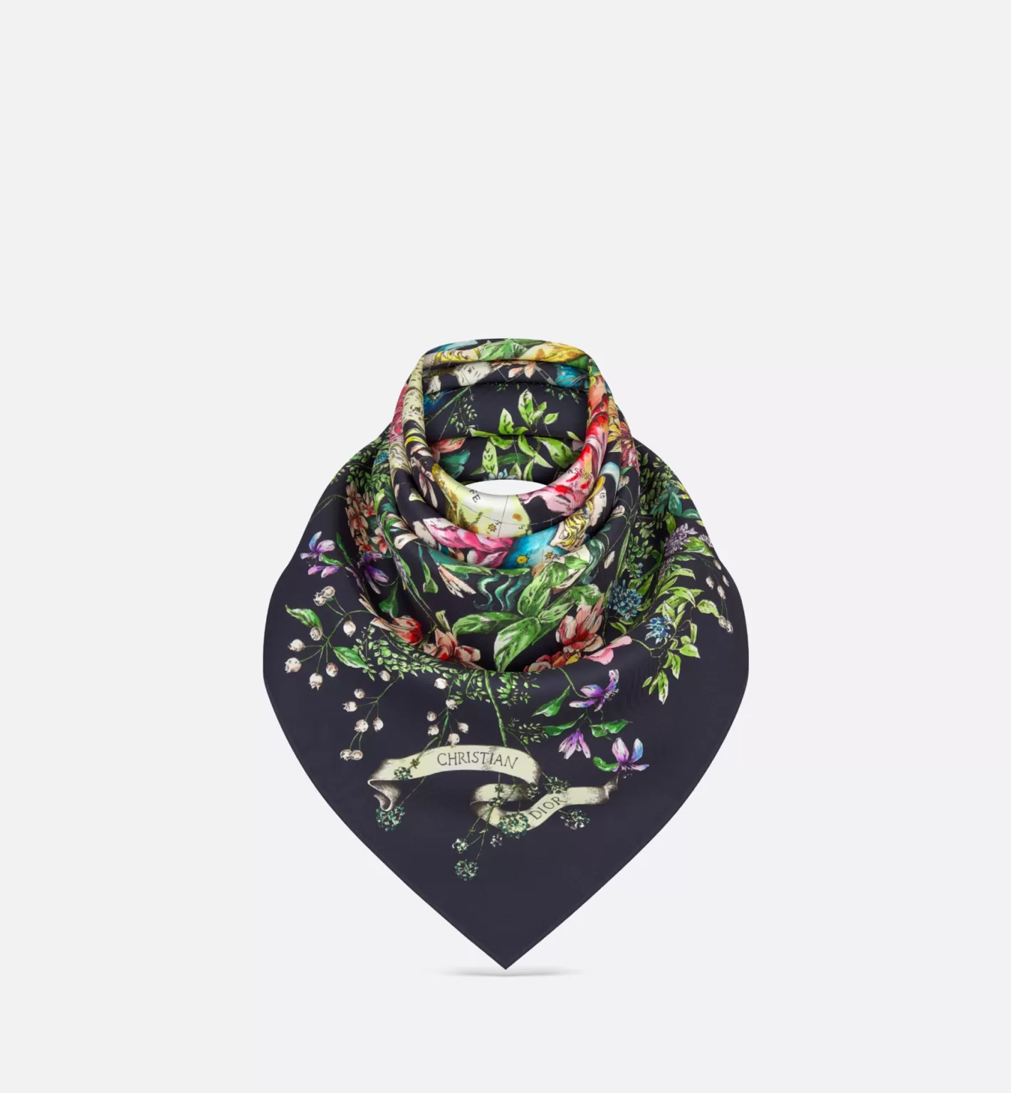 DIOR D-Constellation 90 Square Scarf Clearance