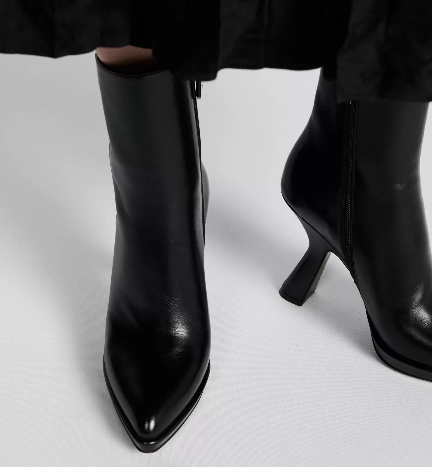 DIOR D-Fiction Heeled Ankle Boot Shop