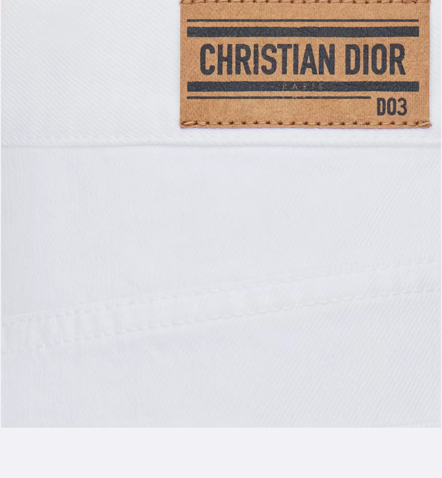 DIOR 8 Straight Cropped Jeans, D03 New