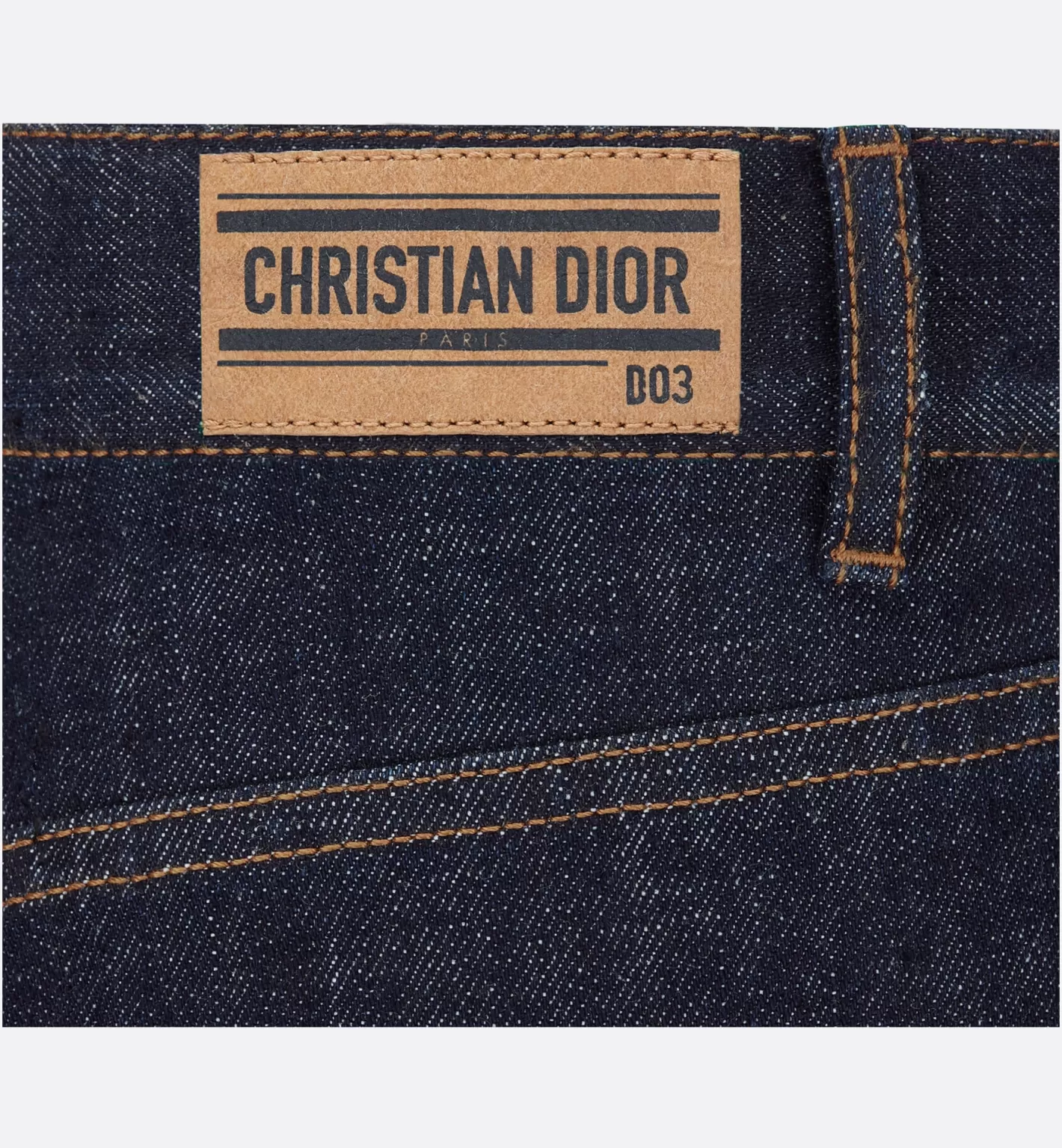 DIOR 8 Straight Cropped Jeans, D03 Clearance