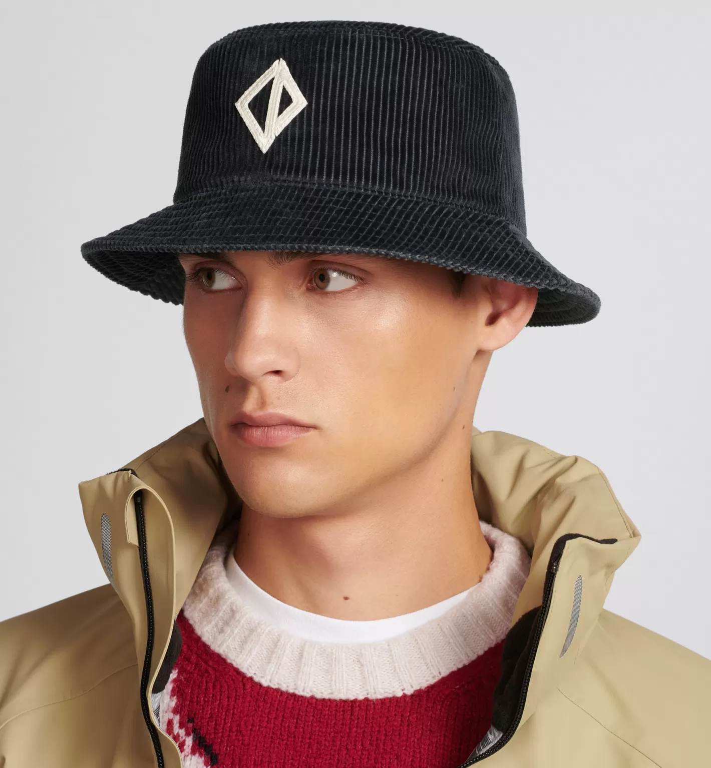 DIOR And Peter Doig Cd Diamond Bucket Hat Fashion