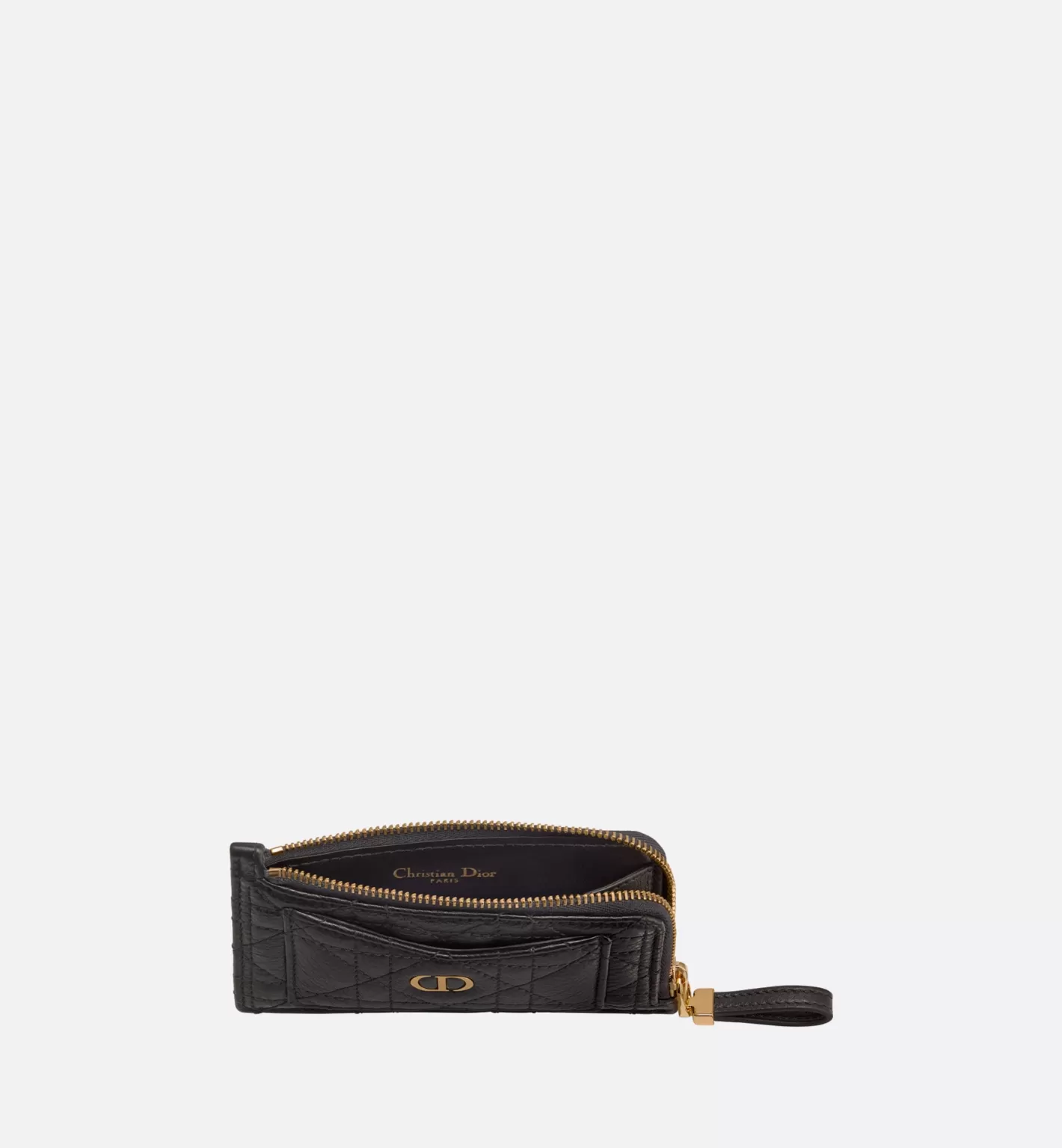 DIOR Caro Cosmos Zipped Card Holder Store