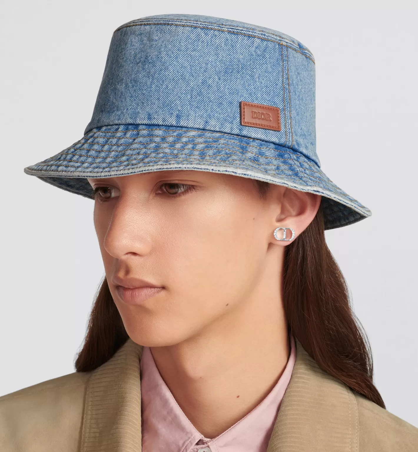 DIOR Denim Bucket Hat New