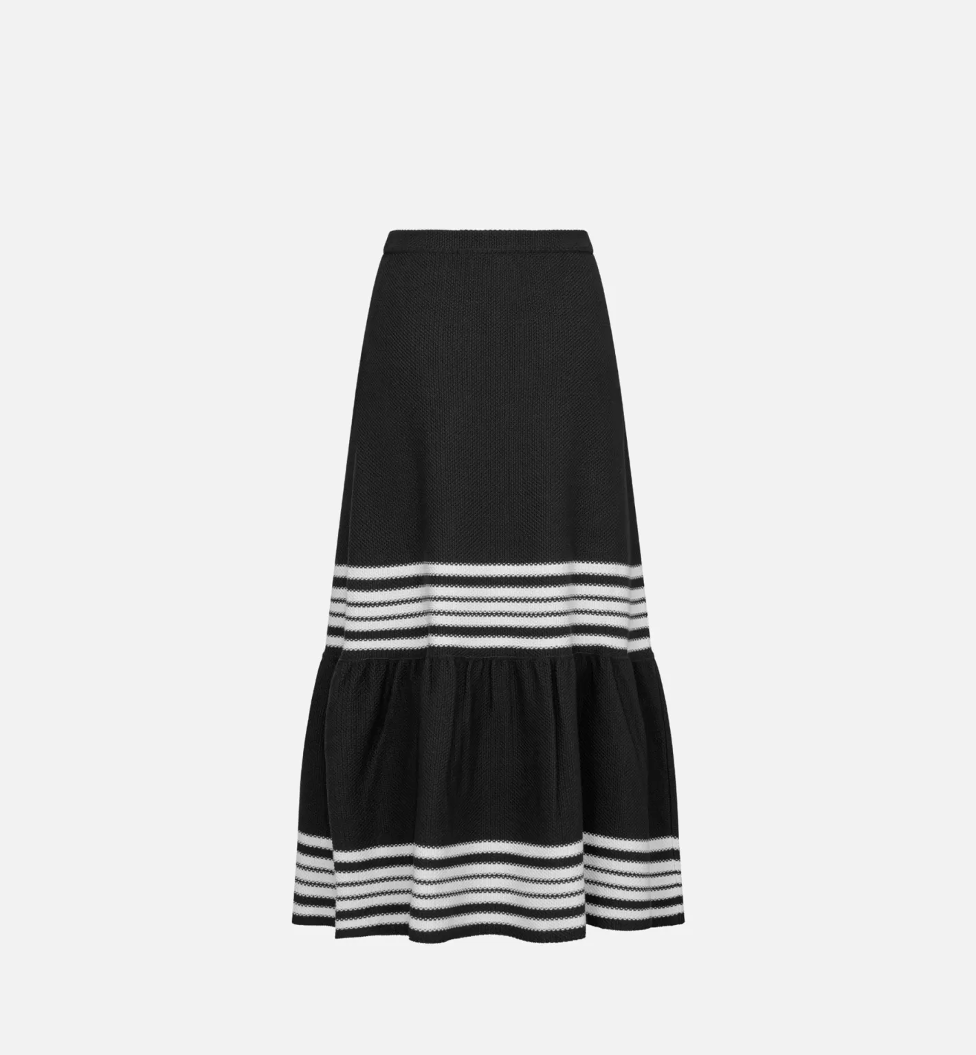 DIOR Mariniere Mid-Length Skirt Best