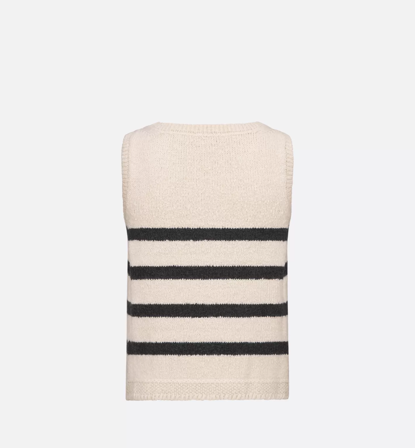 DIOR Mariniere Sleeveless Sweater Hot