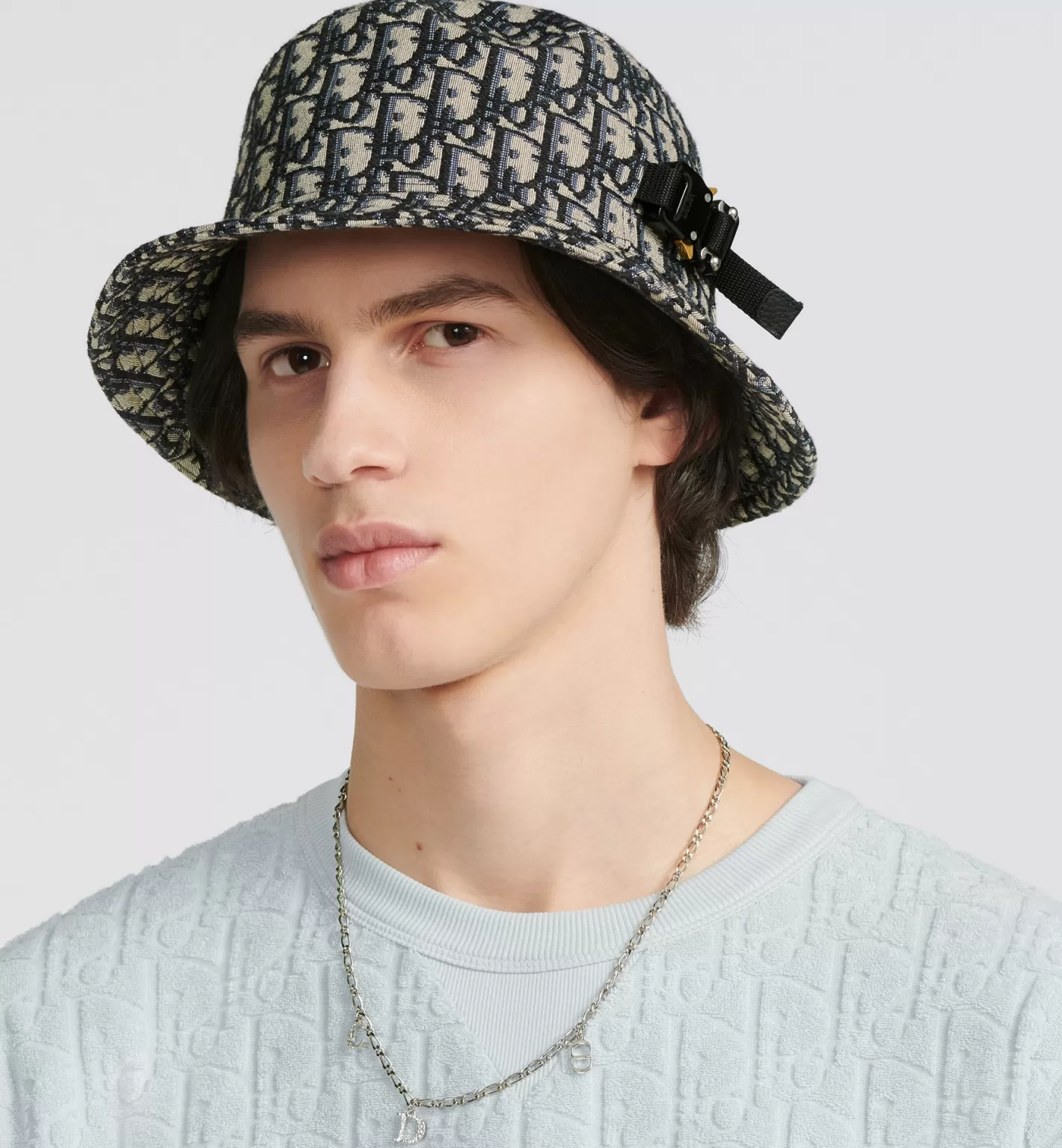 DIOR Oblique Bucket Hat New