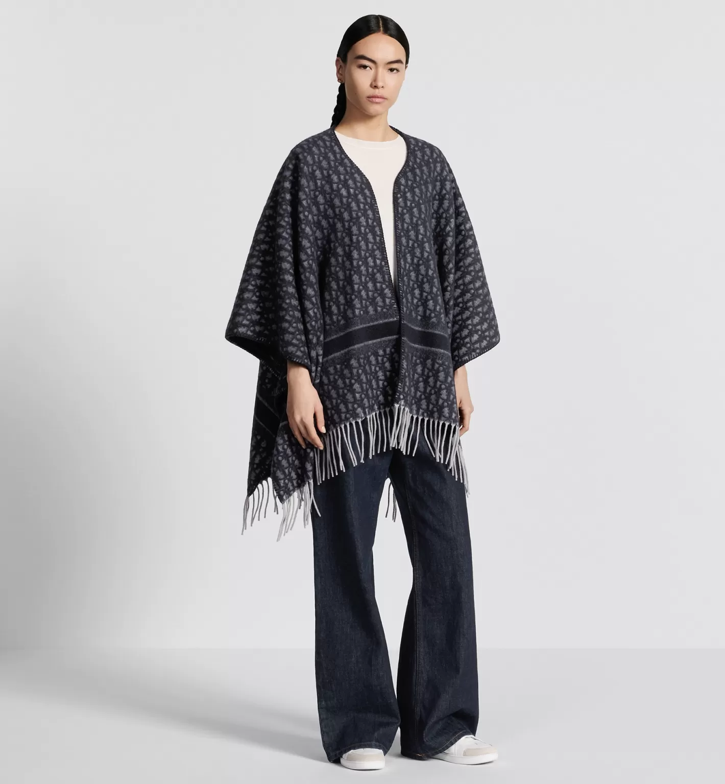 DIOR Oblique Poncho Discount