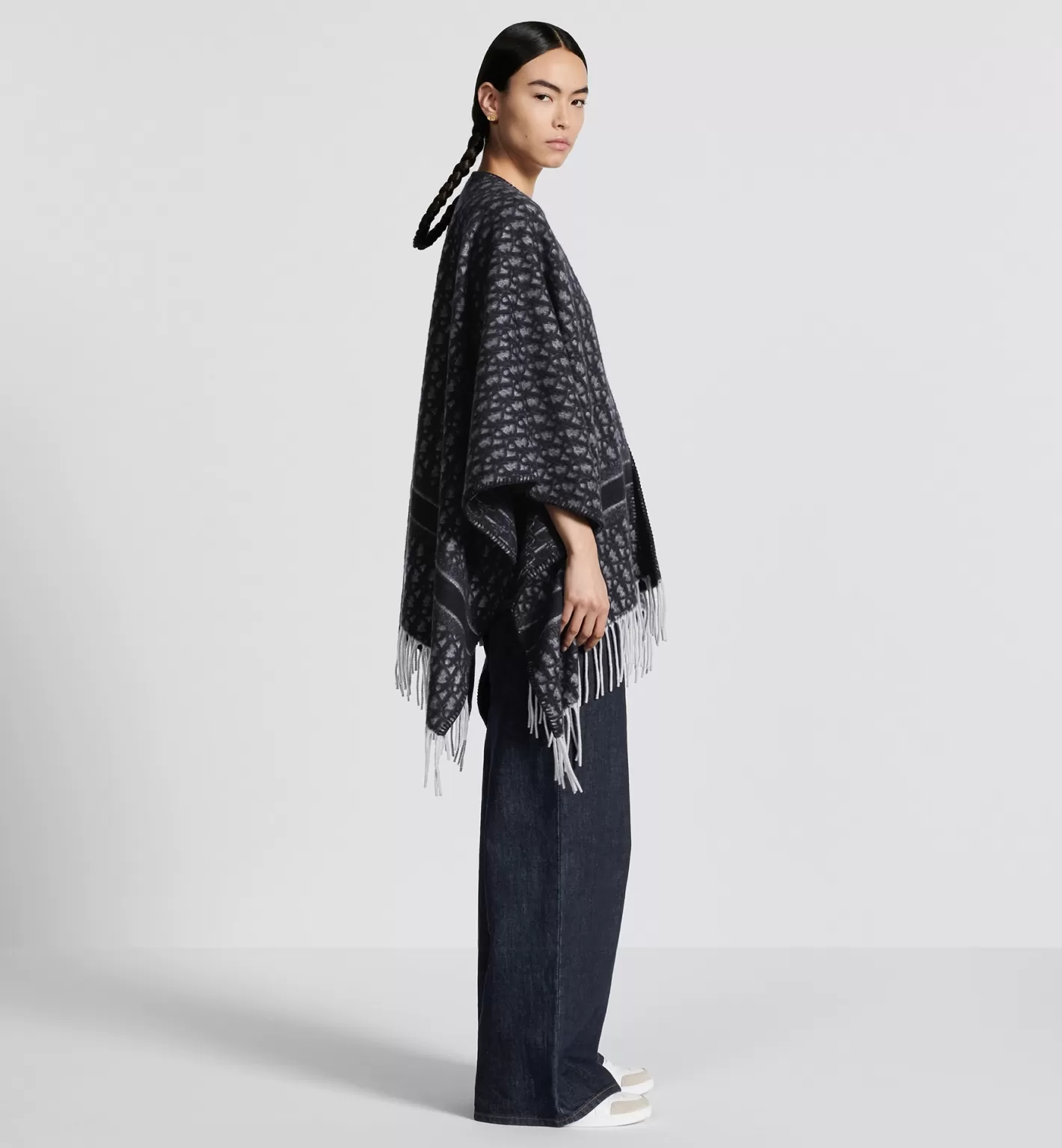 DIOR Oblique Poncho Discount