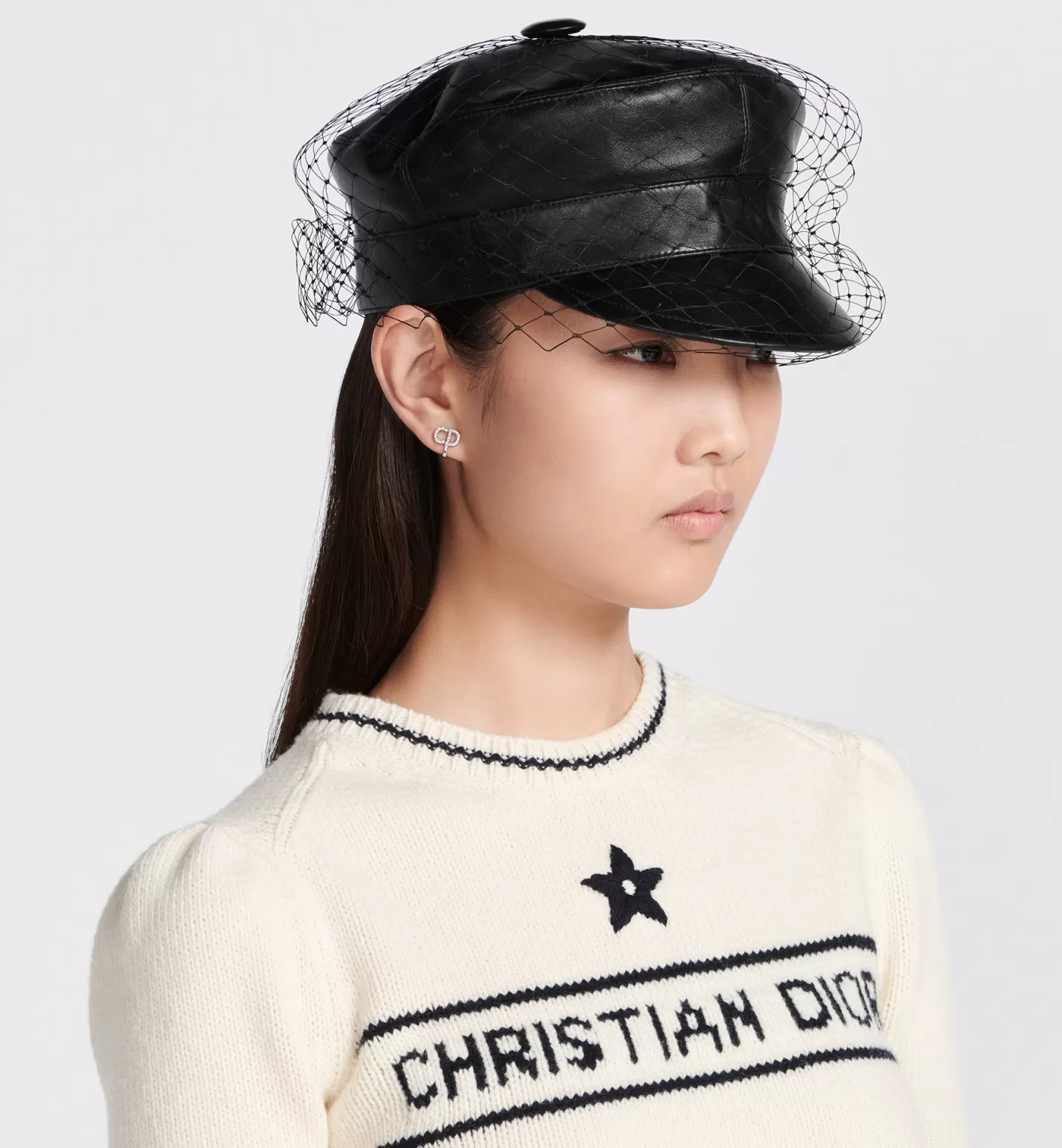 DIOR Paris Revolution Cap With Veil Best