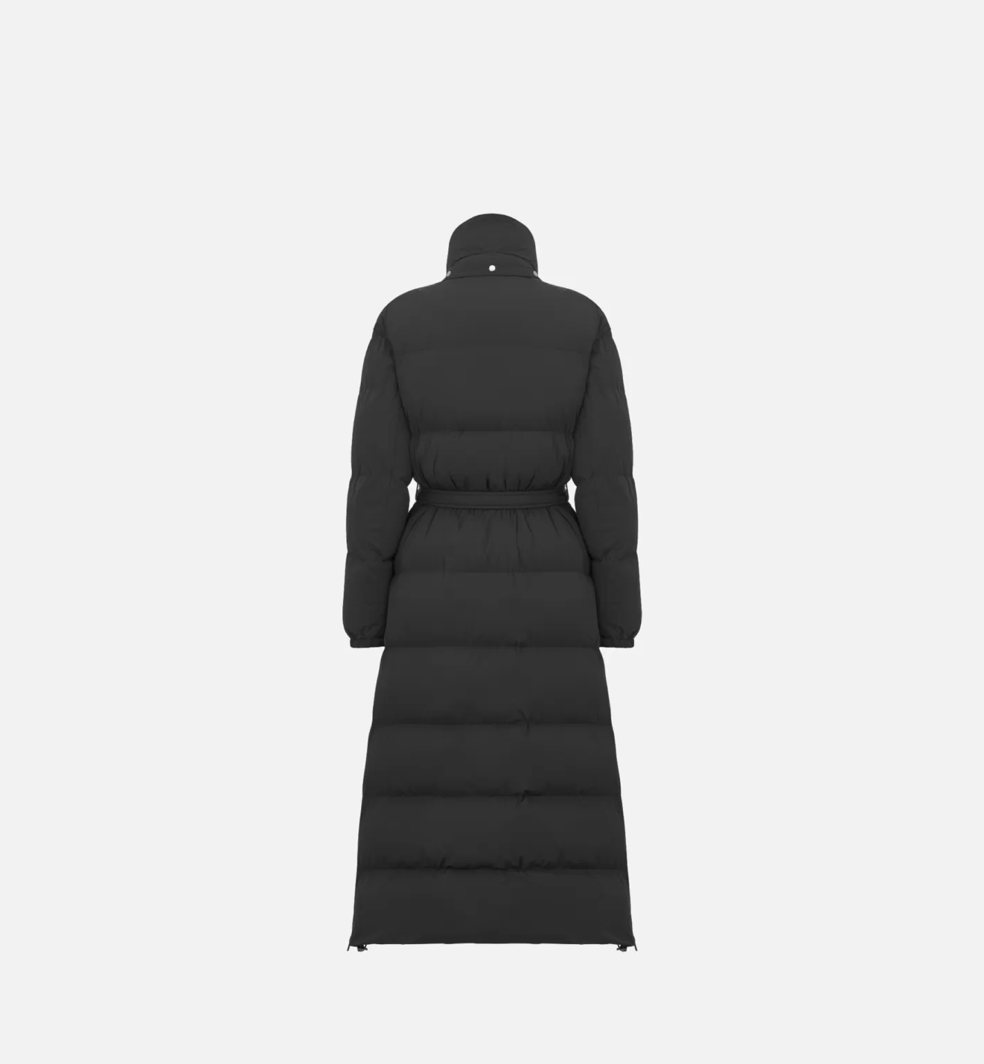 DIOR alps Long Puffer Jacket With Belt Clearance