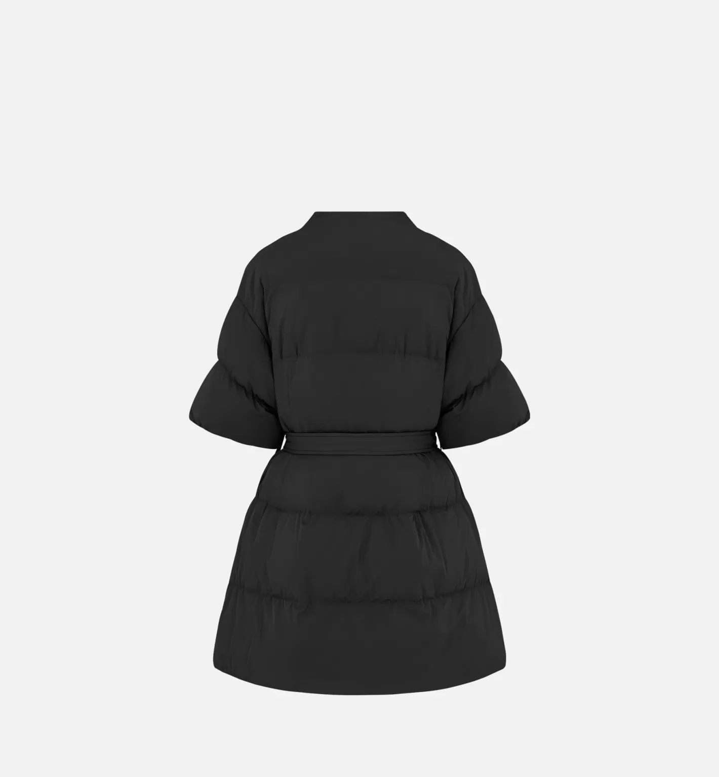 DIOR alps Mid-Length Puffer Jacket With Belt Hot