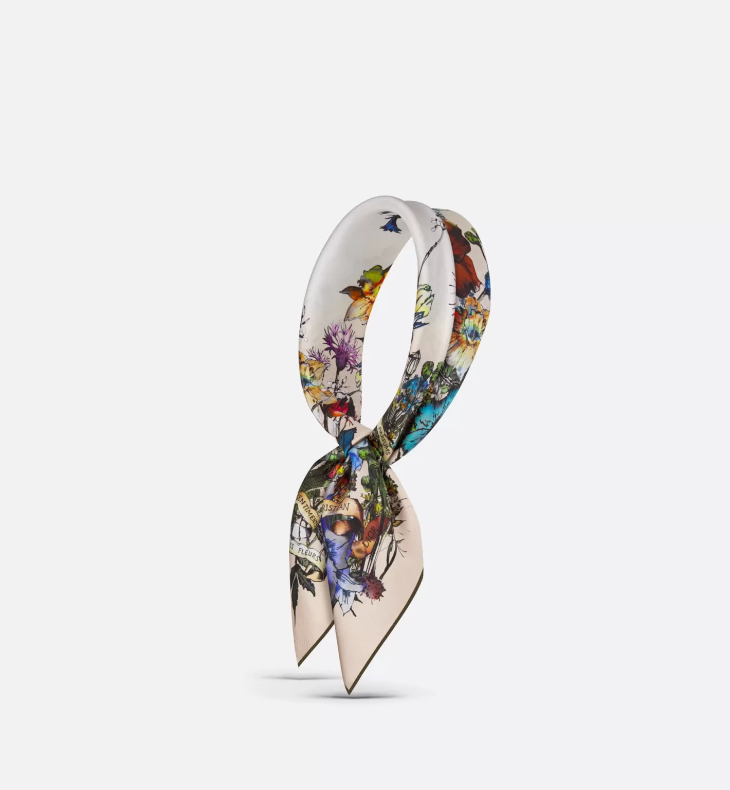 DIOR D-Millefiori 70 Square Scarf Online