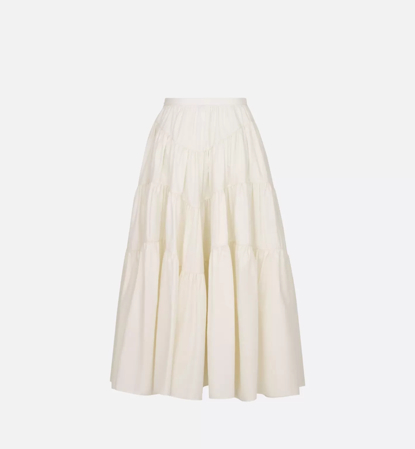 DIOR Flared Mid-Length Skirt Cheap