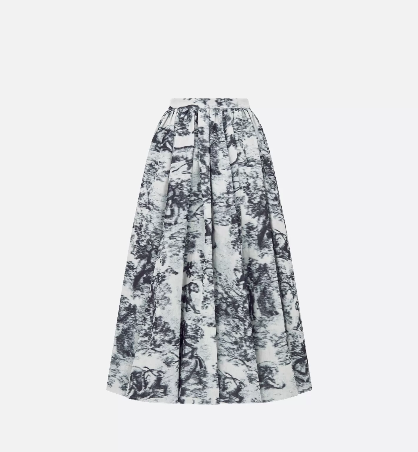 DIOR Flared Mid-Length Skirt Outlet