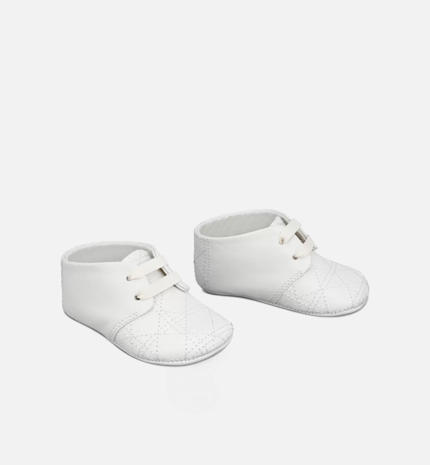 DIOR Lace-Up Baby Slipper Flash Sale