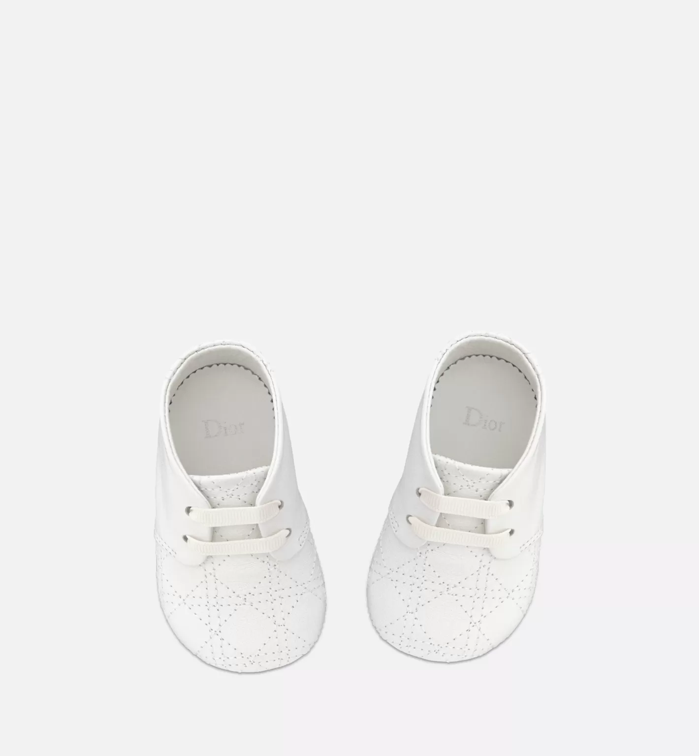 DIOR Lace-Up Baby Slipper Flash Sale