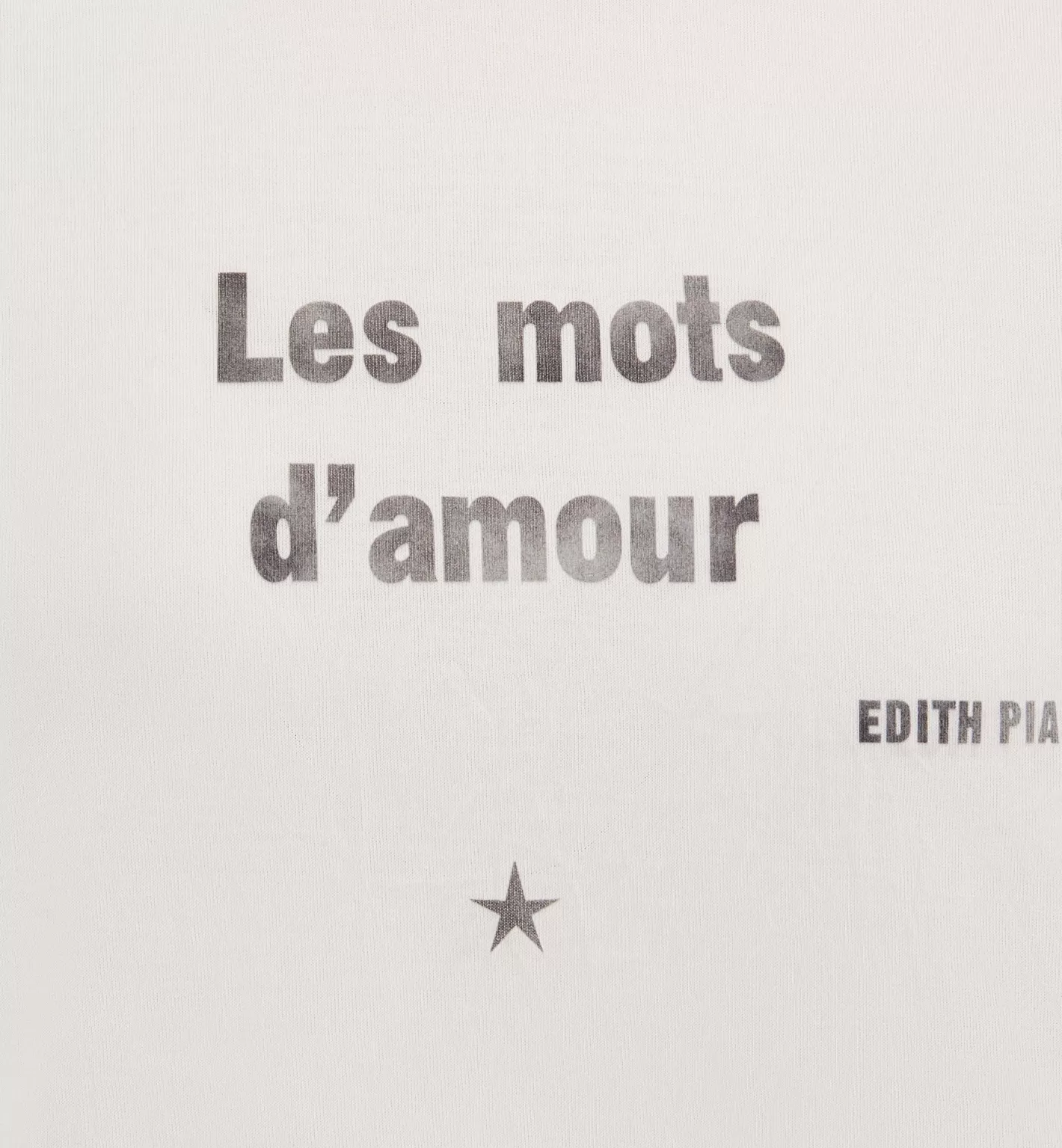 DIOR Les Mots D'Amour' T-Shirt Cheap