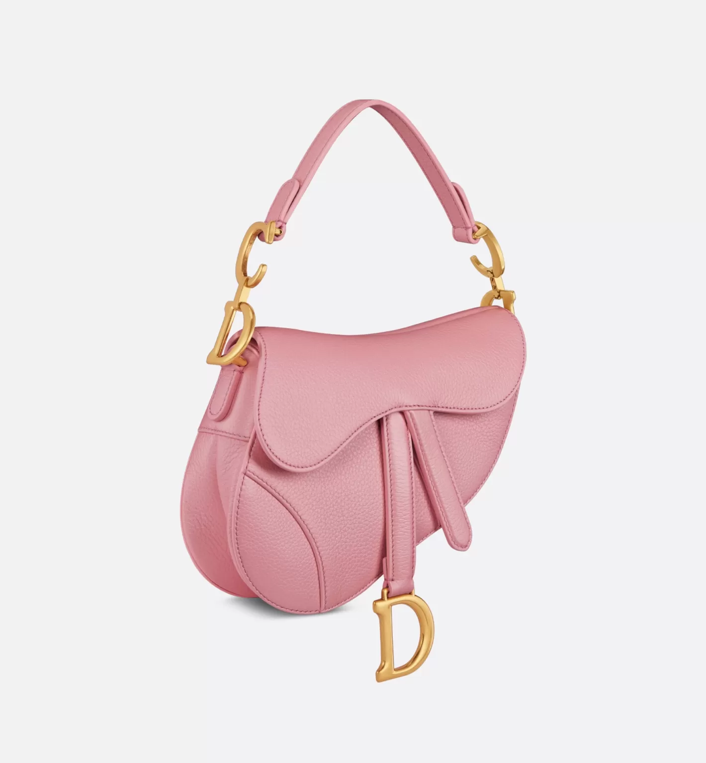 DIOR Mini Saddle Bag With Strap Flash Sale