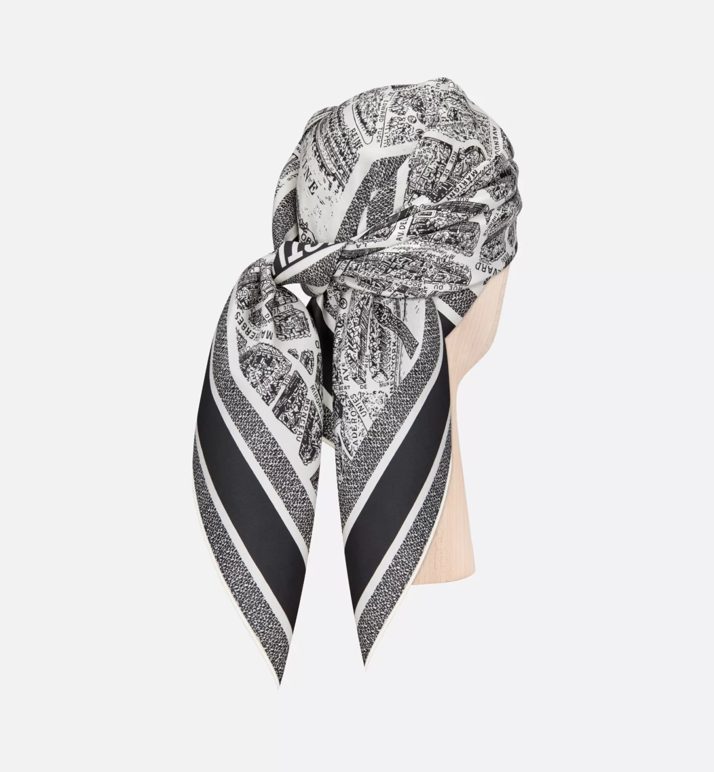 DIOR Plan De Paris 90 Square Scarf Clearance