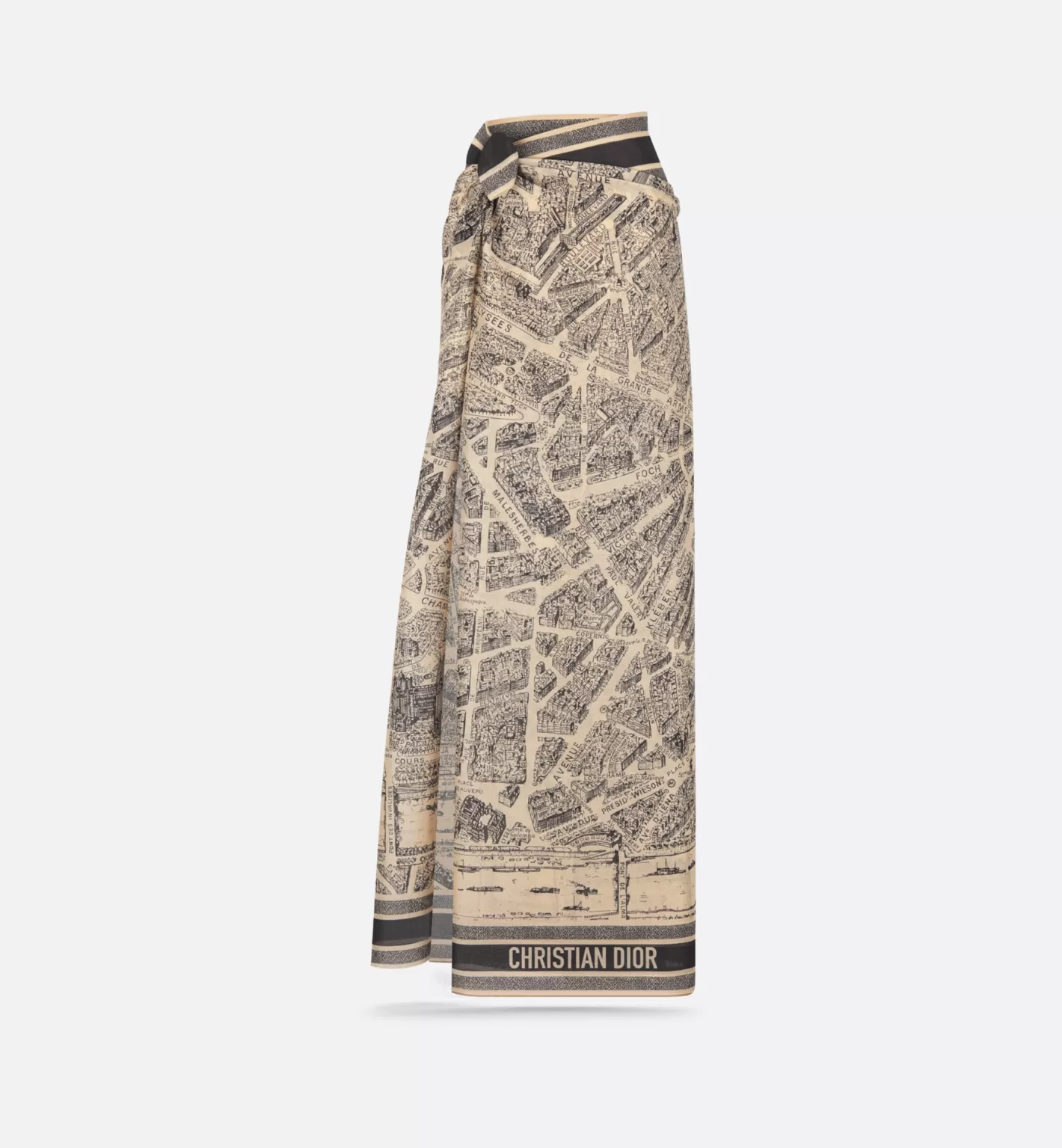 DIOR Plan De Paris Sarong Shop