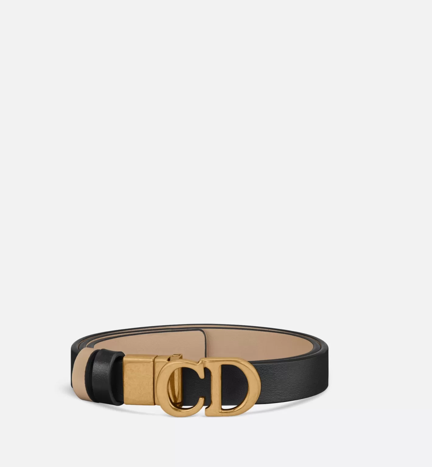 DIOR Reversible Saddle Belt Fashion