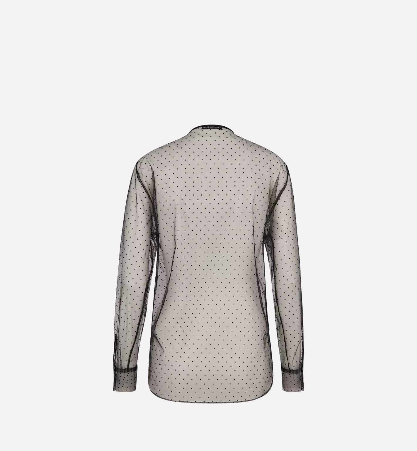 DIOR Sheer Blouse With Plastron Best Sale