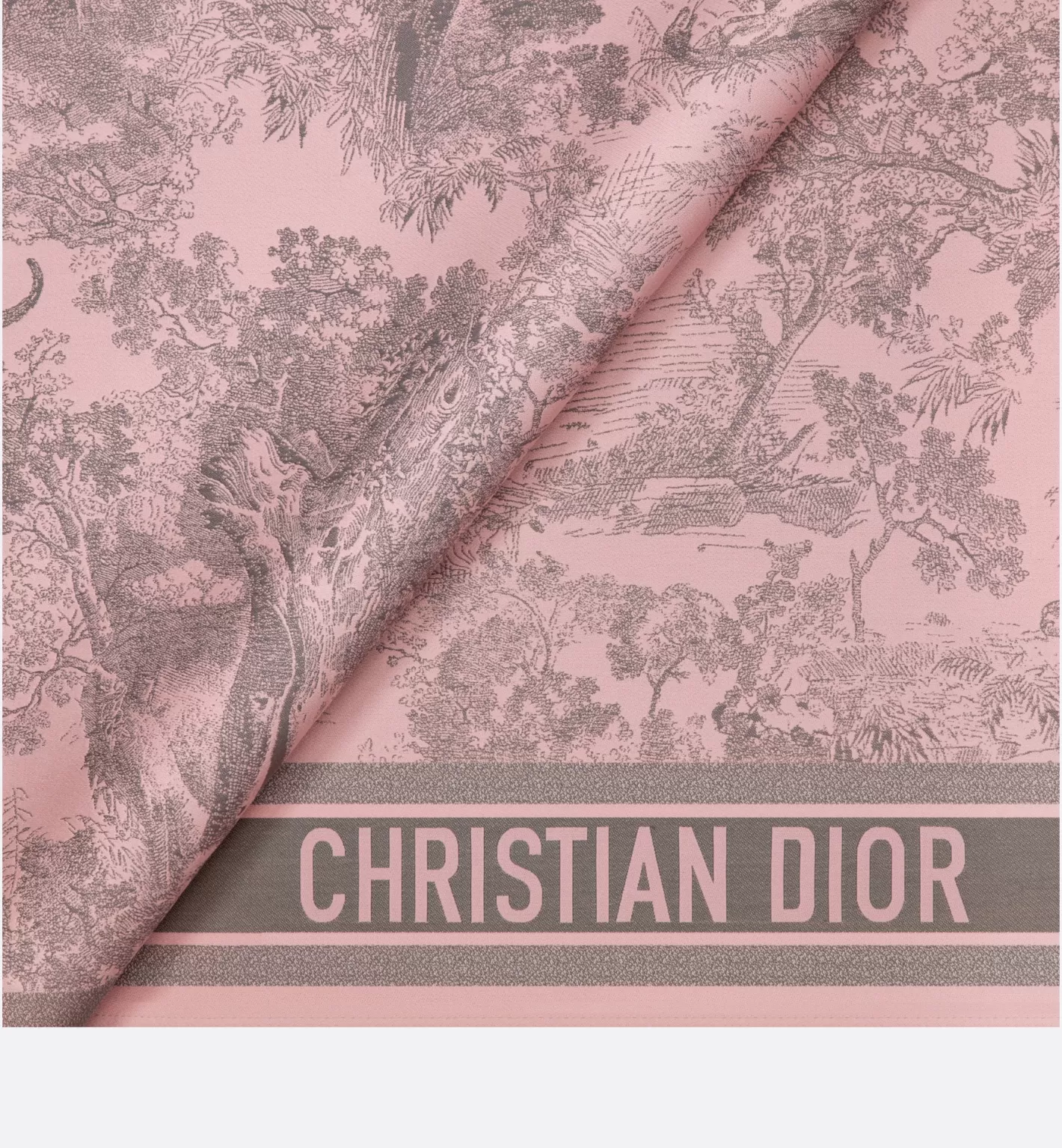 DIOR Toile De Jouy Sauvage Beach Blanket Clearance