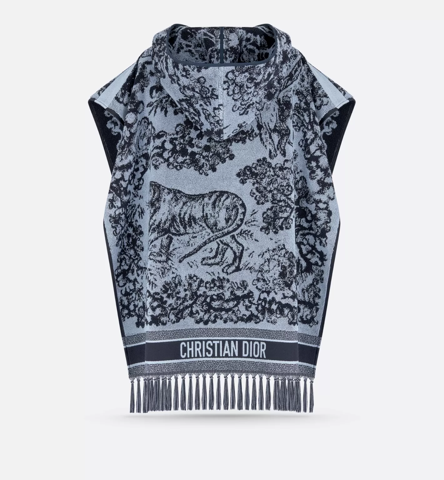 DIOR Toile De Jouy Sauvage Hooded Poncho Shop