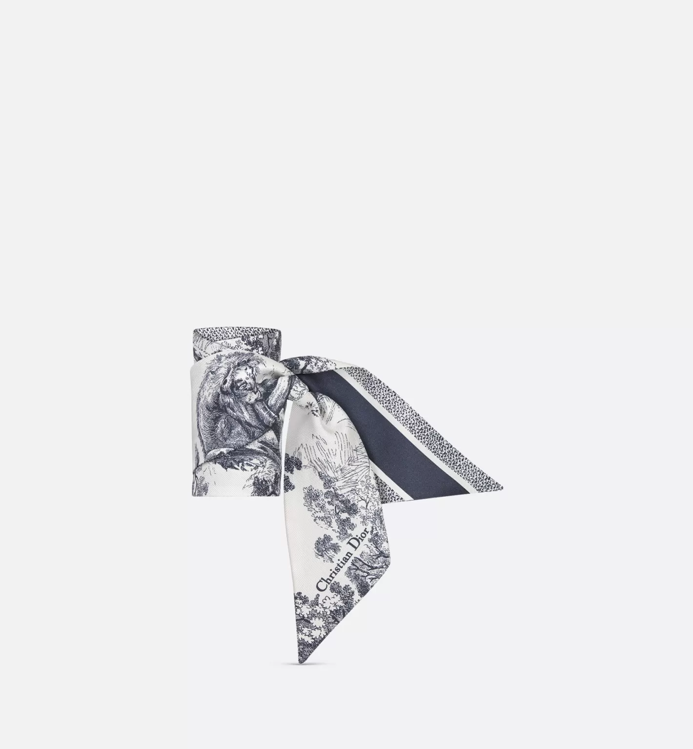 DIOR Toile De Jouy Sauvage Mitzah Scarf Discount